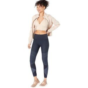 Spanx Look at Me Women’s Now Seamless Moto Leggings Indigo Sky Blue 50200R  S/P